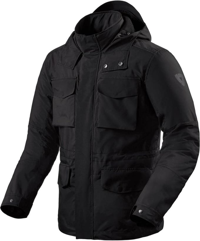 REV'IT! Jacket Triomphe 2 H2O Black L - Maat - Jas