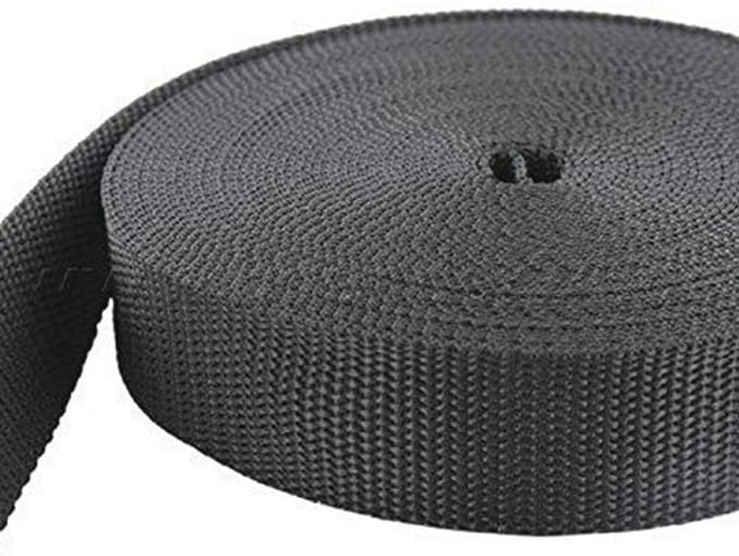 Robuuste Zwarte PP Riem van 10m x 30mm - UV-bestendig en veelzijdig