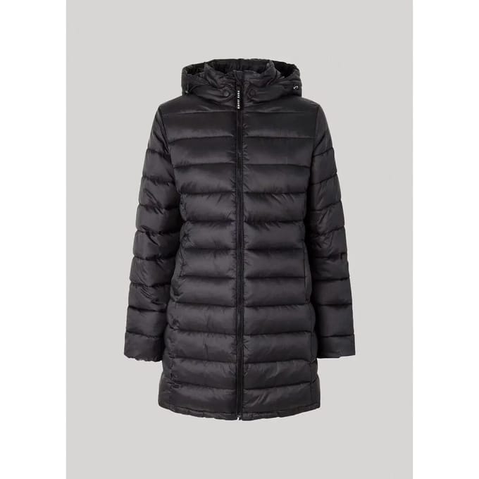 Pepe Jeans Maddie Long Doudoune Zwart M Vrouw