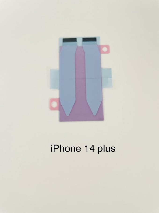 iPhone 14 plus batterij sticker / Adhesive - Originele Pasvorm.