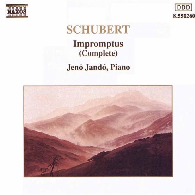 Jeno Jandó - Schubert: Impromptus (Complete) (CD)