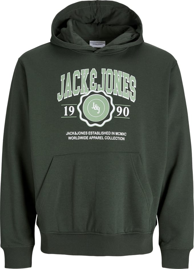 JACK&JONES - JJMAKO SWEAT HOOD - Heren - Sweaters
