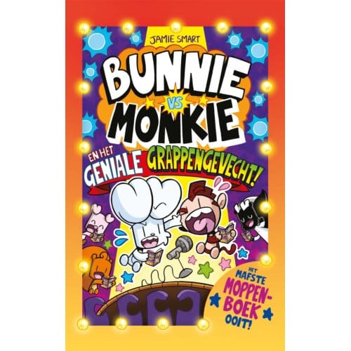 Bunnie Vs Monkie En Het Geniale Grappengevecht - Bunnie Vs Monkie - Jamie Smart