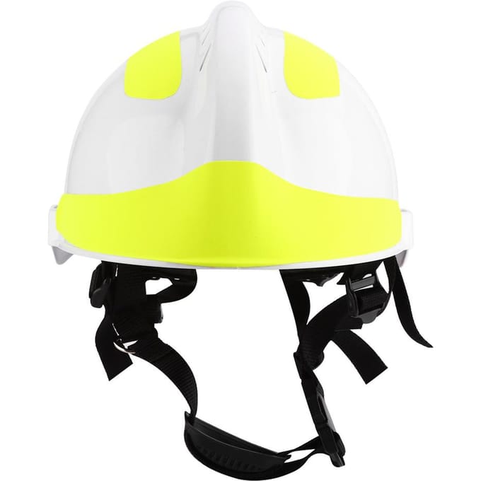 Brandweerman Veiligheidshelmen Anti-impact Beschermende Werkplek Noodredding Bouwhelm yellow