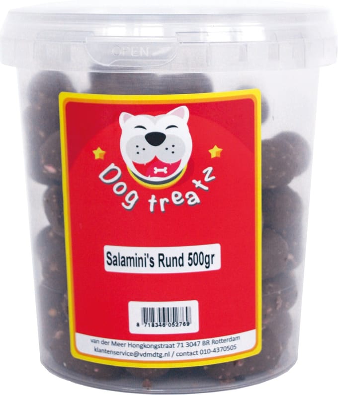 Dog treatz salamini rund - Default Title