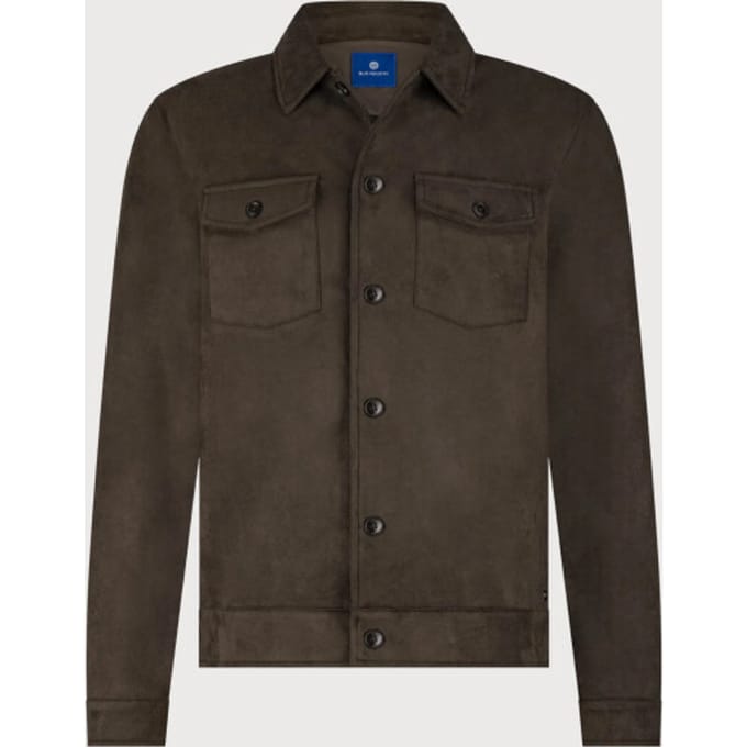 Blue Industry Het suède look overshirt |