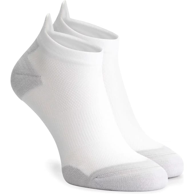 Rogelli Core Dames en Heren 3 pack Korte Hardloopsokken - Wit/Grijs