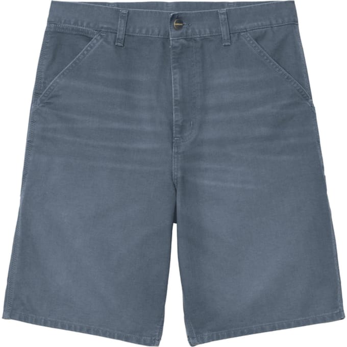 Carhartt Wip Single Knee Korte Broek Blauw