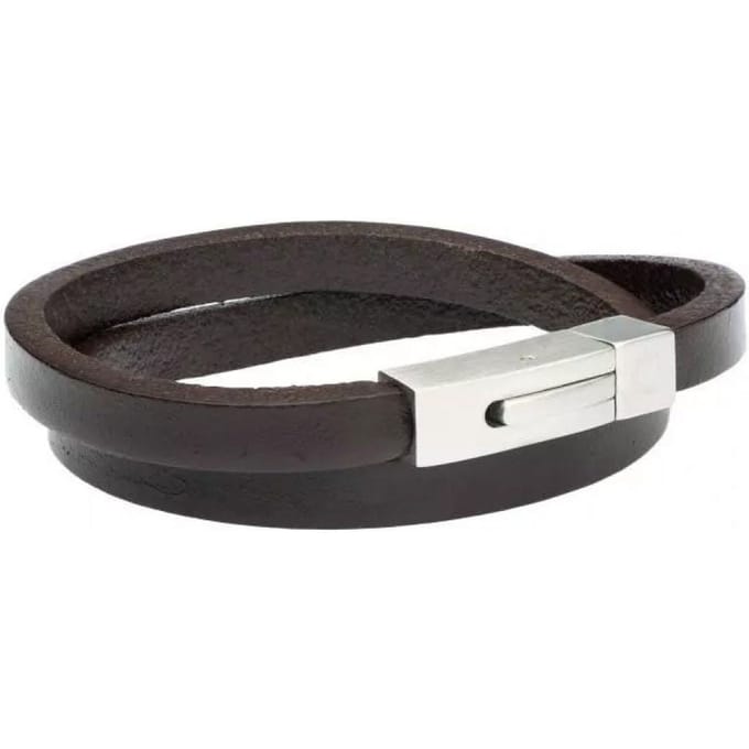 Monomen Men's Genuine Nappa Leather Bracelet MM10636