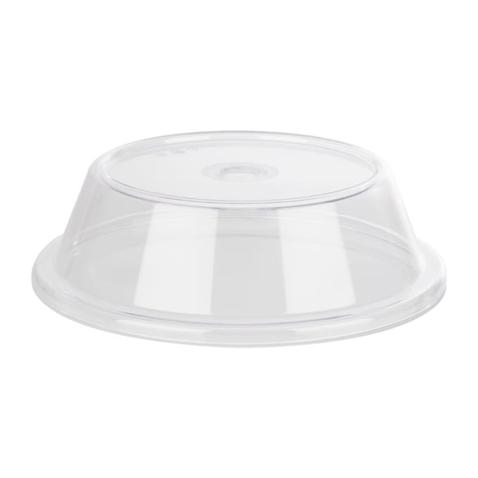 Bordendeksel helder Ø 24 cm merk: APS - 6 stuks -