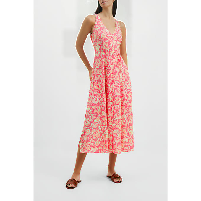 French Connection Cosette Verona Crepe Red Größe: 8 | Midikleider Outlet | Damen | Rot