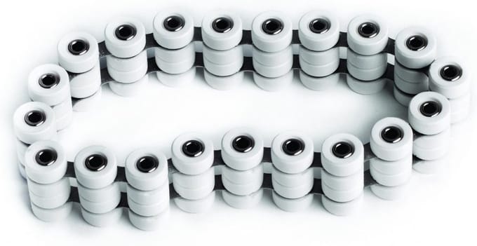 Rutgerson Roll-link for 50mm travellers (20 rolls)