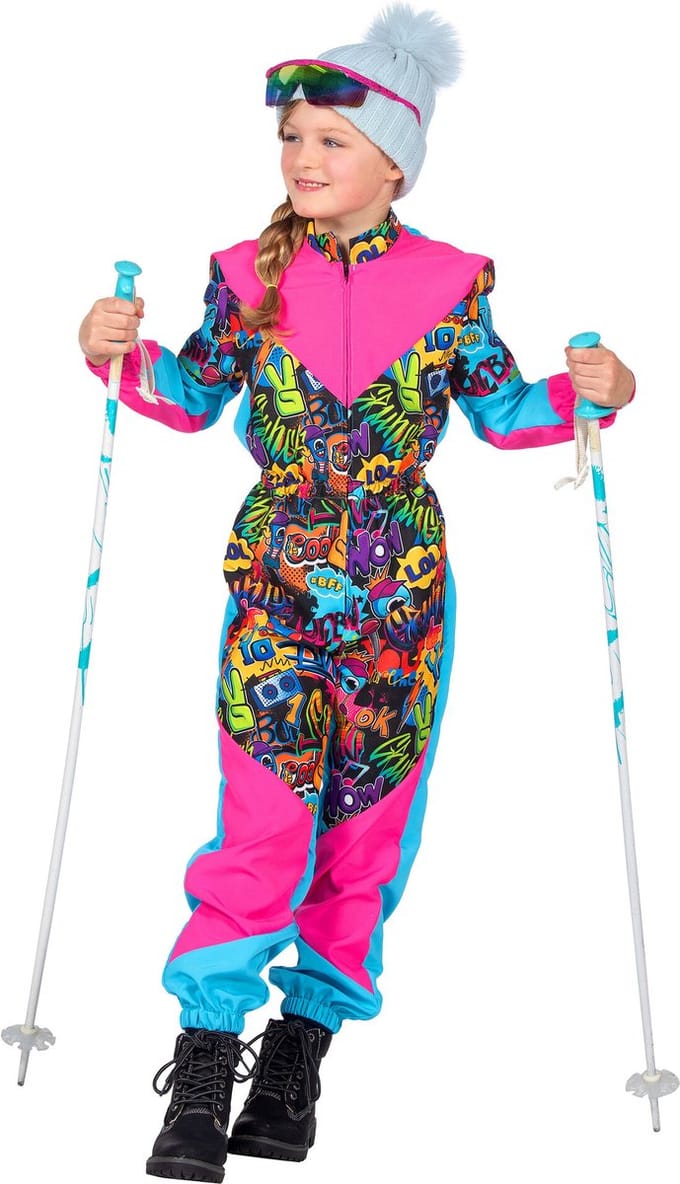 Fout Skipak 80's Retroprint Lolyo Meisje - Maat 152