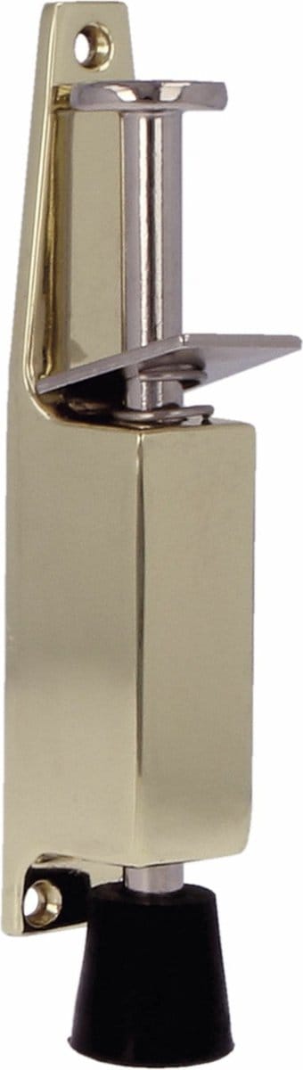 AMIG Deurvastzetter Deurstopper binnen - voetbediend – slag 45mm – Goud
