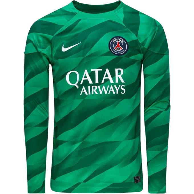 Nike Psg Groen Keepersshirt Met Lange Mouwen