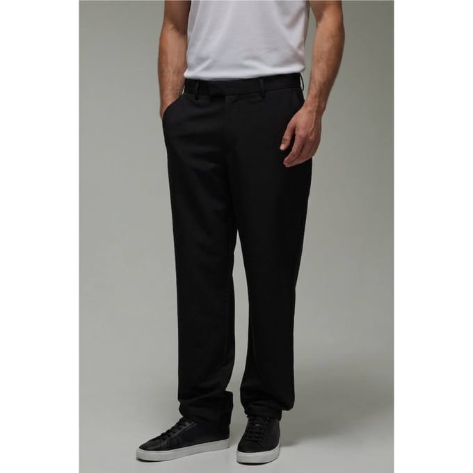 Active Straight Leg Golf Trouser | Black | Size XS
