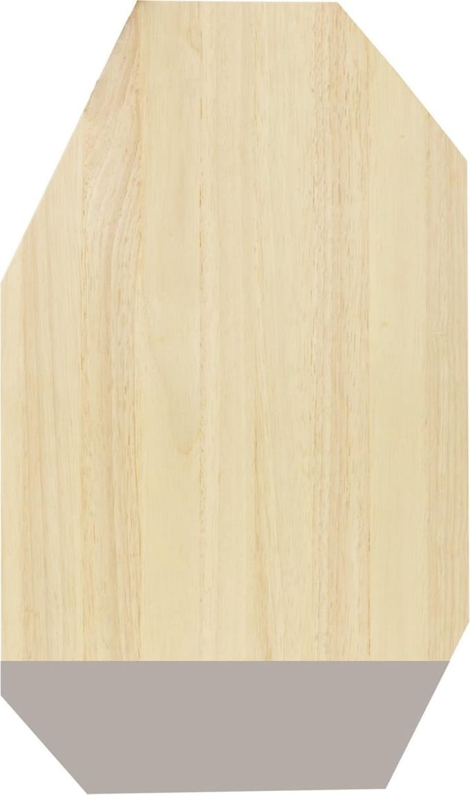 TAK Design Dippo Snijplank - Hout - 50 x 30 cm - Pastel Mint