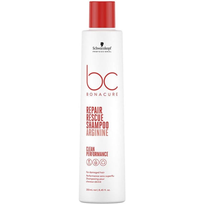 Shampoos Schwarzkopf Herstellend Shampoo Repair Rescue BC Bonacure 250 ml