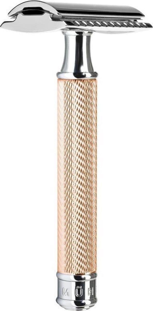 MÜHLE -Klassiek Scheermes - Double edge Safety Razor - Rosegold