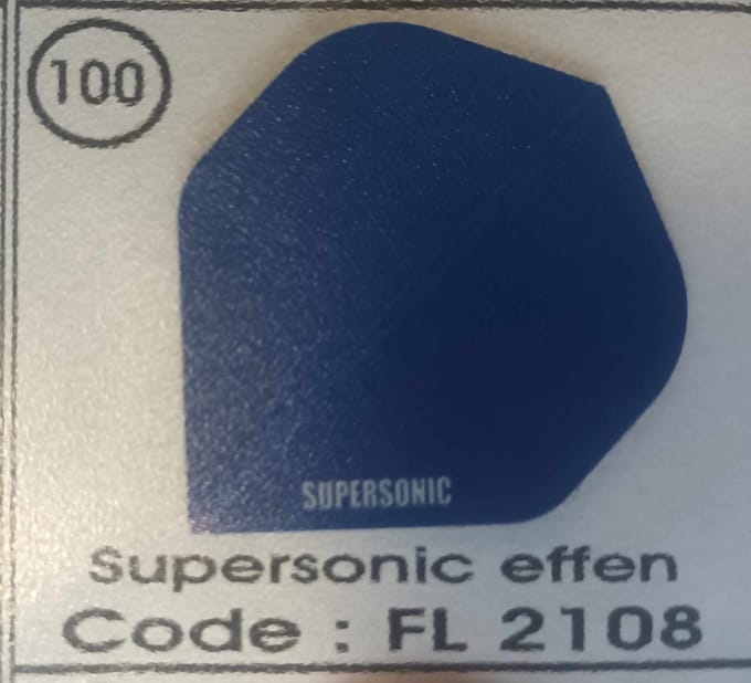 Dart Flights - 10 sets (30 stuks) - 100 micron - 2108
