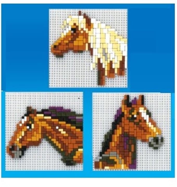 Stick-it Pixel Paardenhoofden 3 in 1, 1.100 delig