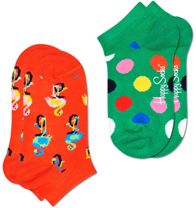 Happy Socks kids sneaker 2P flamingo multi