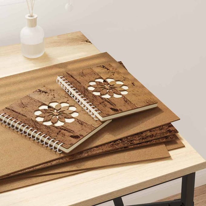 vidaXL - Decor - Panels - 12 - st - Oud - hout - 30 - x - 42 - x - 0,27 - cm - Bewerkt - hout