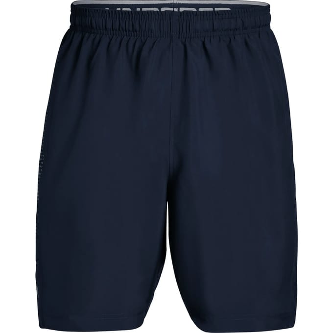 Under Armour Sportbroek - Maat S  - Mannen - donkerblauw/grijs