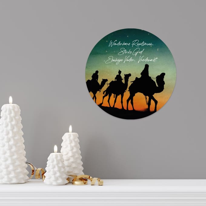Kerstcirkel ' Wonderbare raadsman' - Christelijk - MajesticAlly
