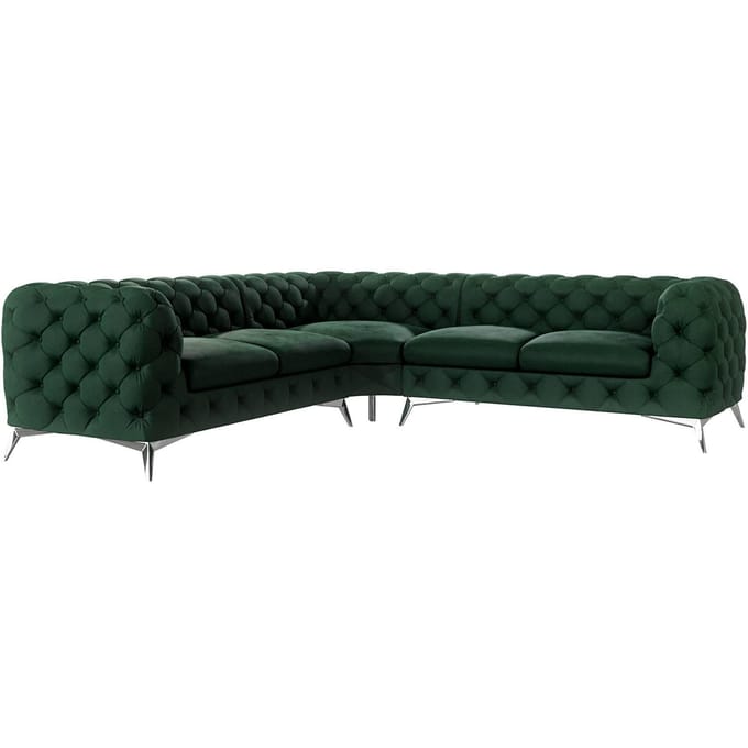 4-zitshoekbank Nora velvet | Ropez