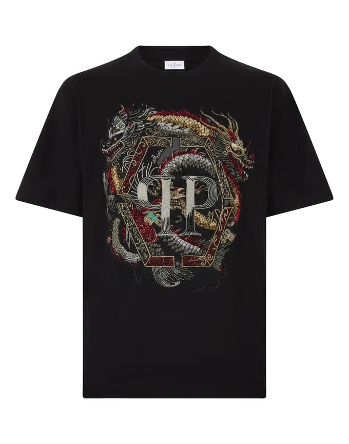 Round Neck T-Shirt Dragon