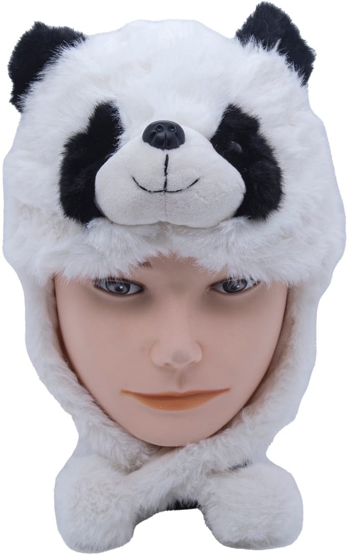 Cute since 1999 - Hoed voor kinderen - Knuffel hoed met Sjaal - Panda
