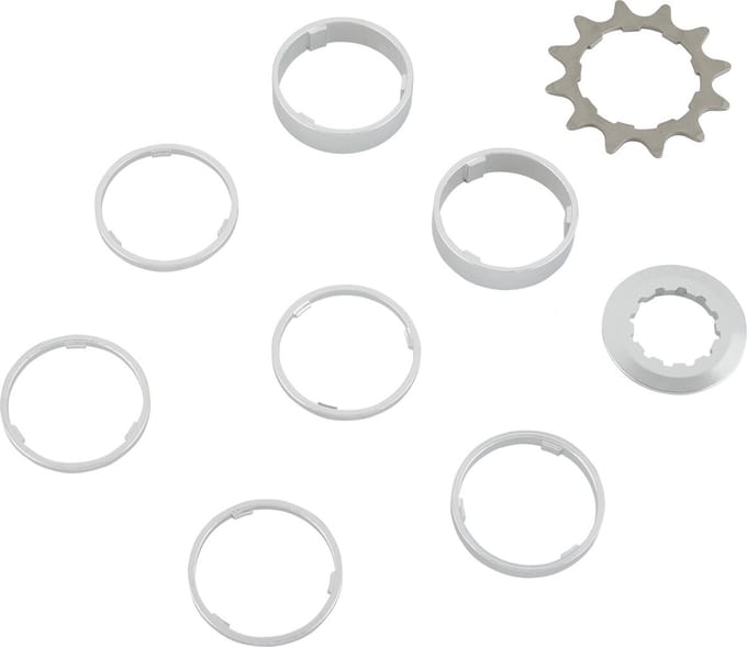 Point Single Speed Sprocket Afstandsring Set Uitvoering 13T