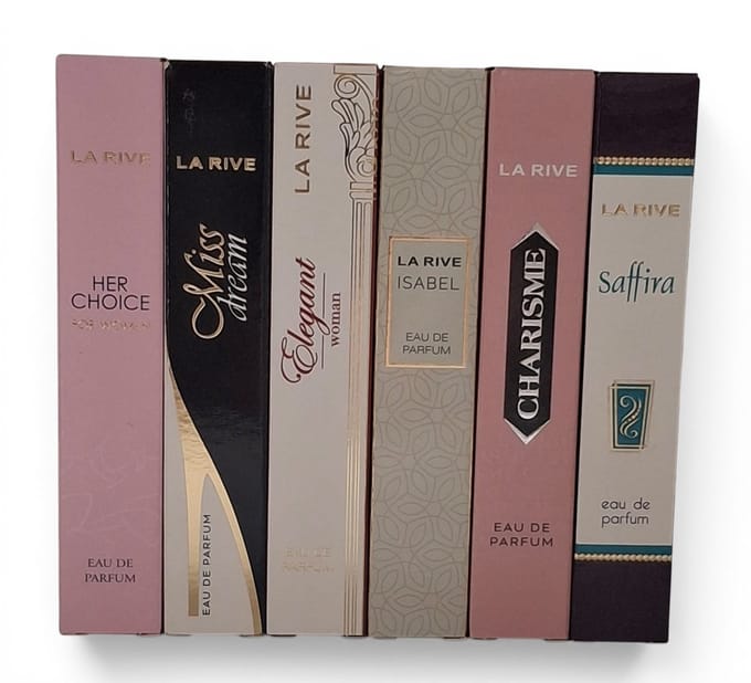 La Rive Dames Parfum Set 6x15 ml Broekzak Formaat