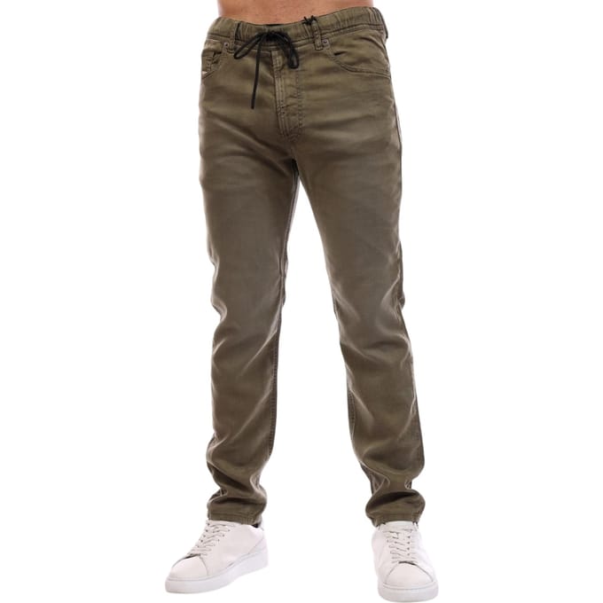 Diesel Heren Sweat Straight Jeans 30R groen