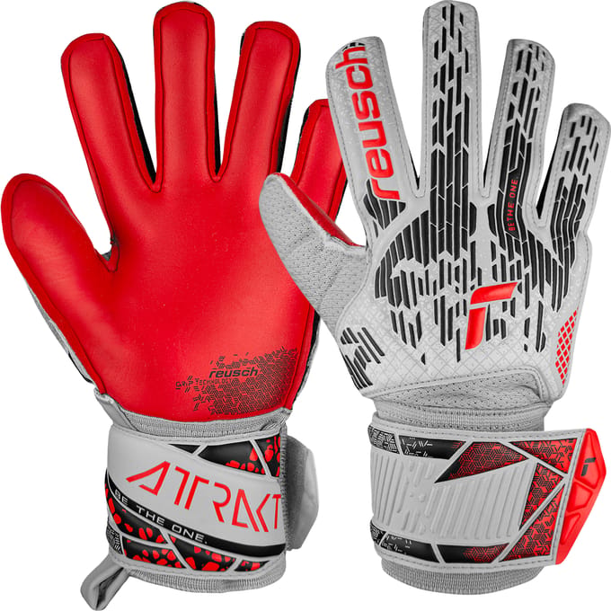 Reusch Attrakt Grip Junior Hypermoon - Keepershandschoenen - Maat 4