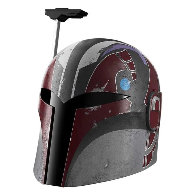 Star Wars Ahsoka - Black Series Electronic Helmet Ahsoka (Sabine Wren) Replica standaard