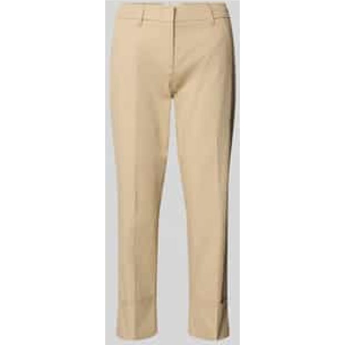 Broek met persplooien