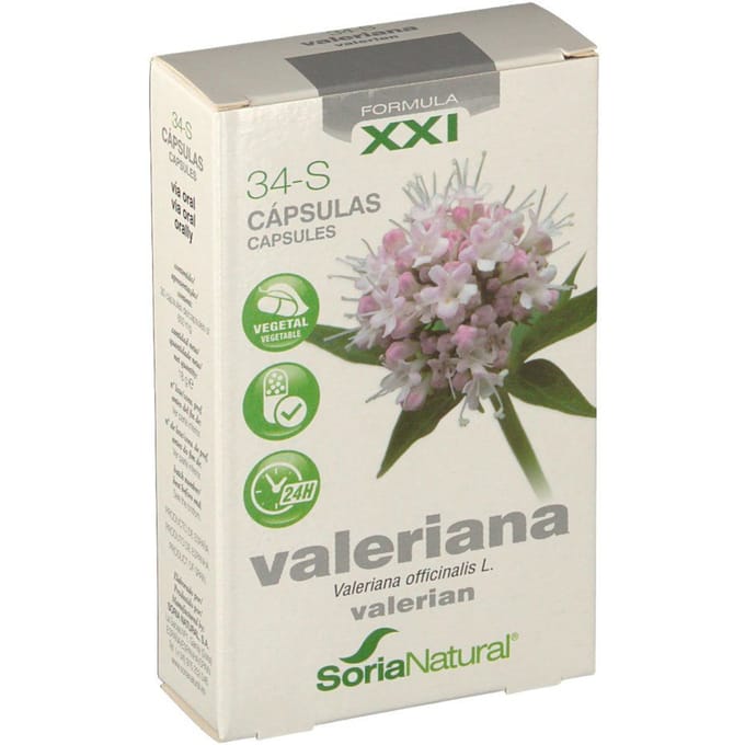 Soria Natural® 34-S Valeriana XXI 30 Capsules