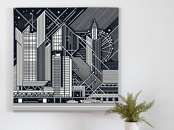 Kunstprint | Wanddecoratie | Canvas | 100 × 100 cm