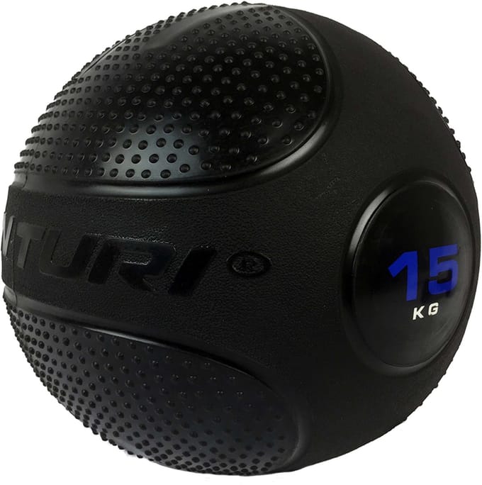 Tunturi Slam Ball - Slam Ball - Functional Training - 15 kg - Zwart
