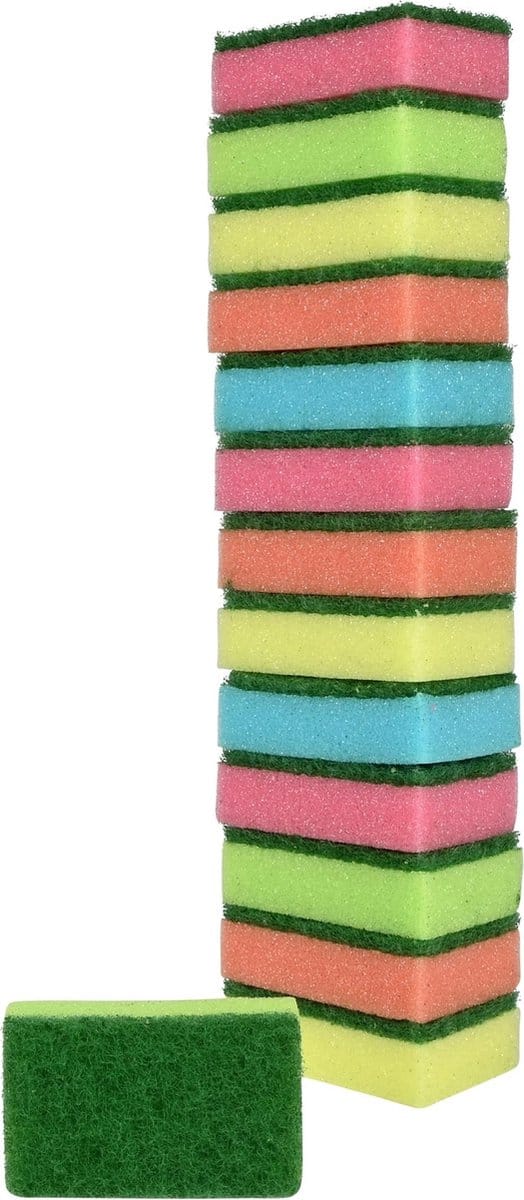 Magic Clean Schuurspons Mini - 20 Stuks voor Efficiënte en Zachte Reiniging