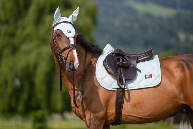 Tommy Hilfiger Equestrian Zadeldek Tommy Hilfiger Columbia Springen Lichtgroen