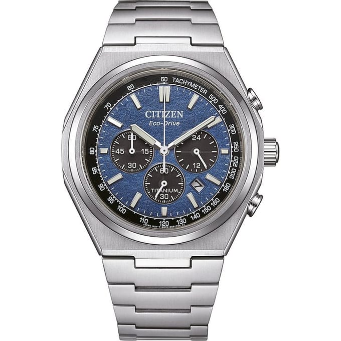 Citizen CA4610-85L Horloge - Titanium - Zilverkleurig - Ø 43 mm