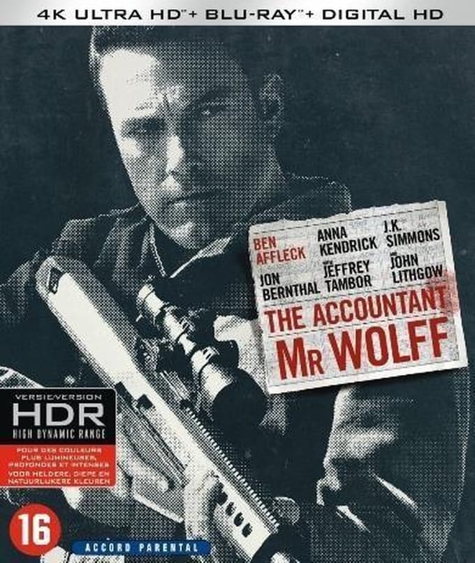 The Accountant (4K Ultra HD Blu-ray)