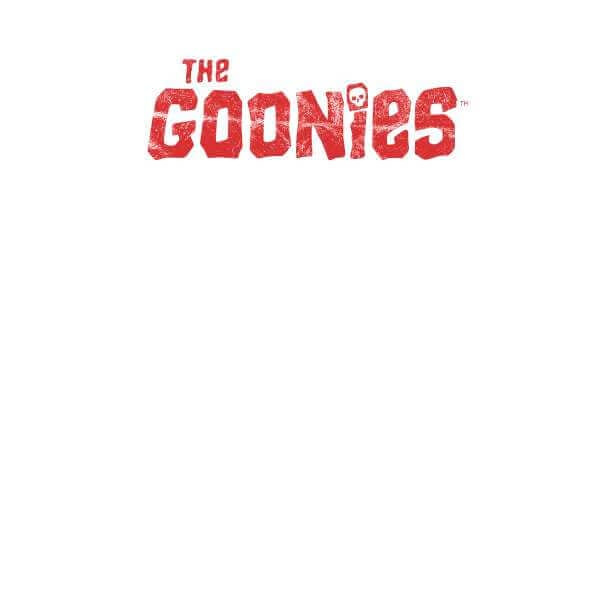 The Goonies Chunk Retro Unisex T-Shirt - Wit / Rood Ringer - S