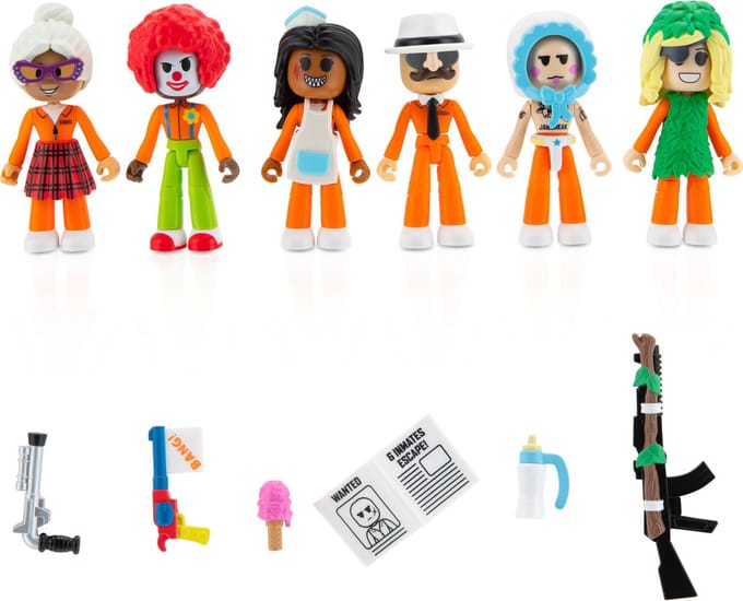 Dev Series - Multipack Jailbreak Hiding In PLain S Speelfiguren & personages