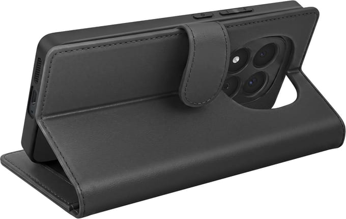 Mayaxess, Hoesje Geschikt Voor Redmi Note 15 Wallet 2 in 1 Uitneembaar, Zwart
