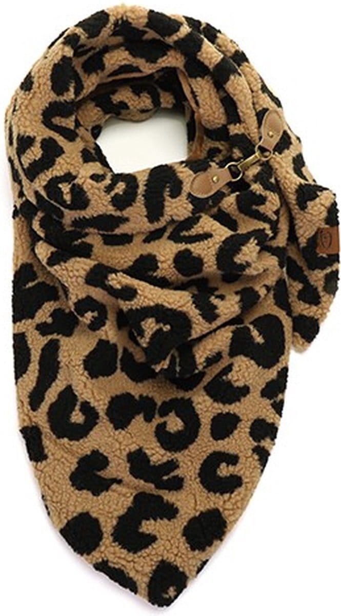 Camel panter Furano sjaal OLSJ12820