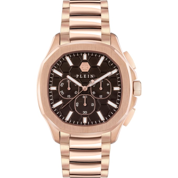 Philipp Plein $keleton $pectre PWSAA0623 Horloge - Staal - Rosékleurig - Ø 44 mm